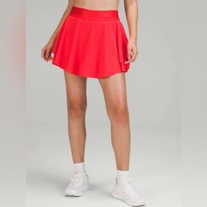 Lululemon Court Rival High-Rise Skirt *Long in Carnation Red